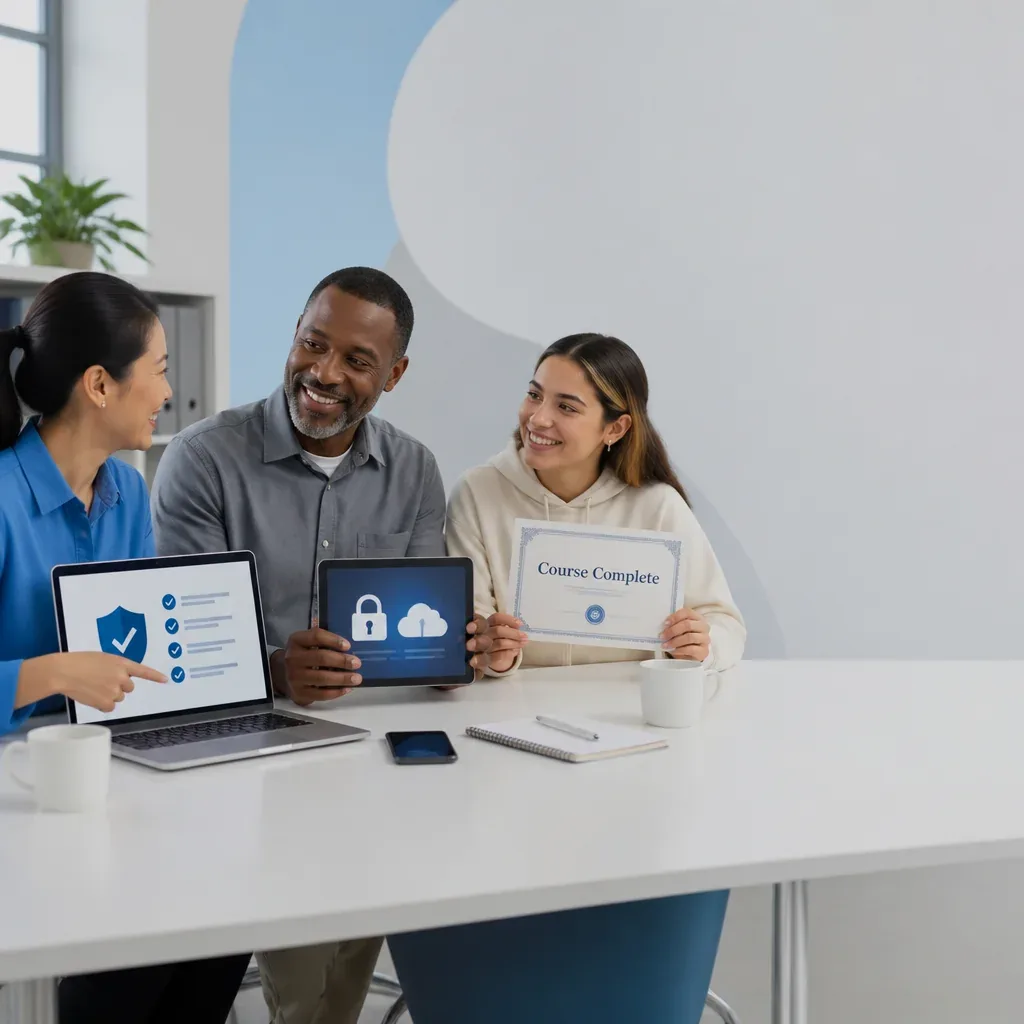 online training session